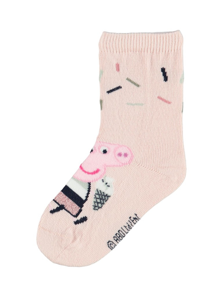 NMFPeppapig Alba 3pk Socks Pep