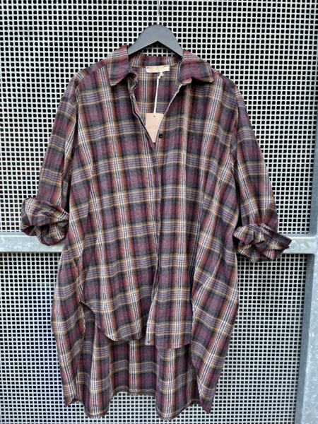 Marta Shirt W/Checks
