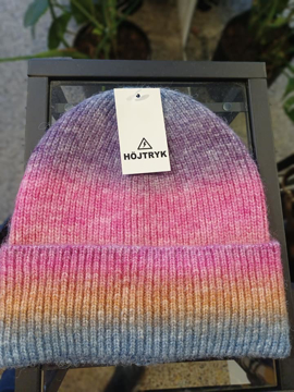 Højtryk Knitted Tricolor Hat