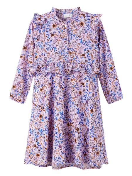 NKFRurzula Ls Midi Dress
