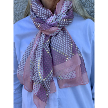 ThreeM Scarves Dots And Gold