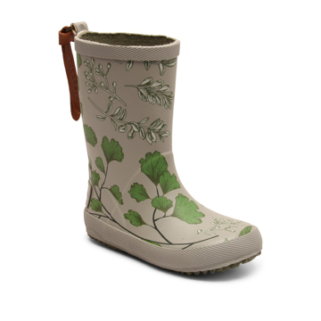 Bisgaard Green Flowers gummistøvle