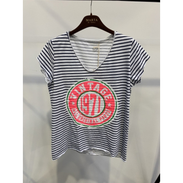 Marta  T-Shirt Stripe S/s