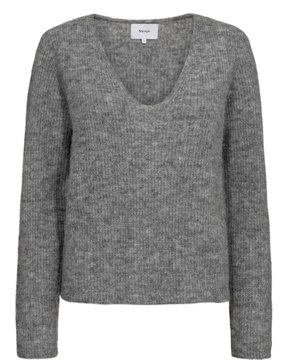 Nümph Riette Rib V-Neck Pullover