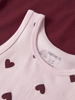 Name It Tank Top 2p Cutie Heart Noos