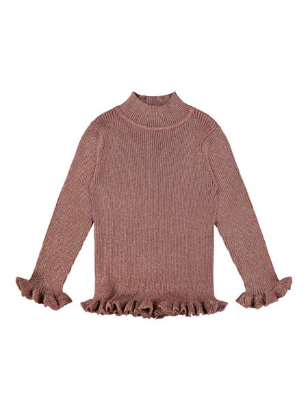 NMFRILONA LS KNIT W. TURTL