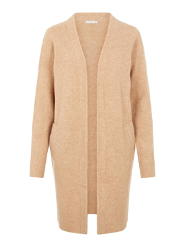 PC Skyla Long wool knit cardigan