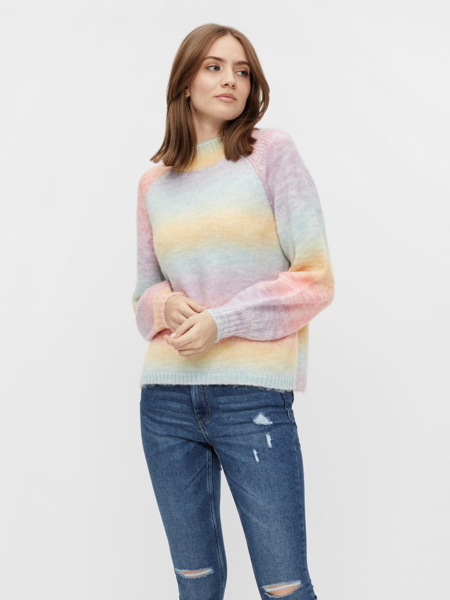 PC Rainbow Ls Knit