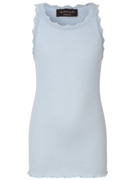 Rosemunde Silk top regular w/lace
