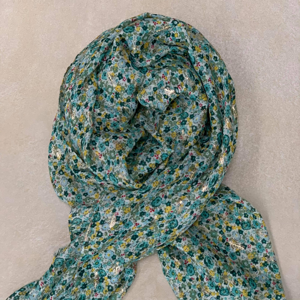 ThreeM Scarf W/Flower