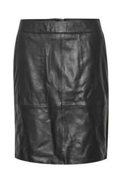 CULTURE LEATHER SKIRT