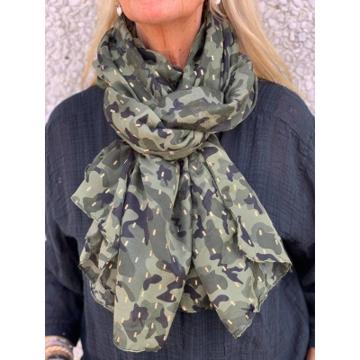 ThreeM Scarves Camo W/Gold