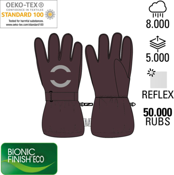 Mikk-Line Nylon Gloves