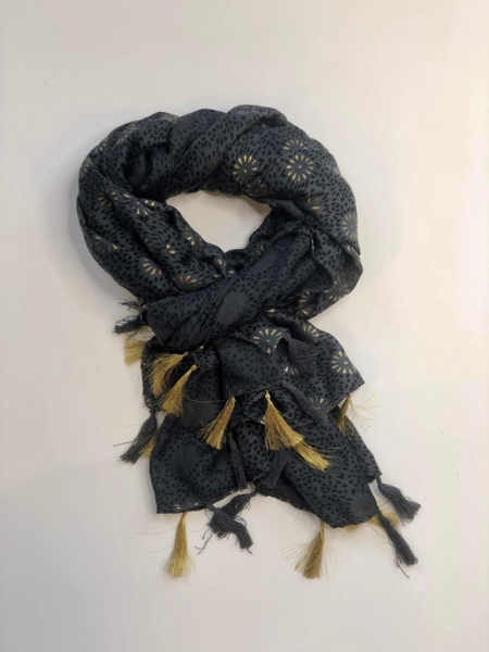 ThreeM Scarves W/Gold
