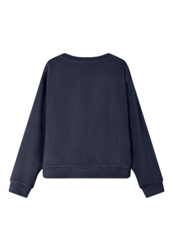 Name It Veloa Ls Velvet Short Top