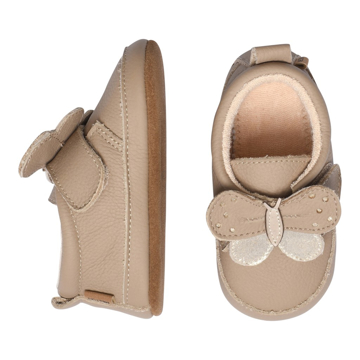 MP Butterfly Leather Slippers