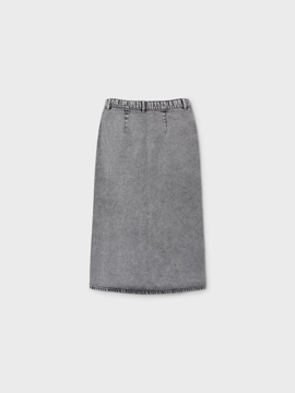 LMTD Glizzauneven Denim Long Skirt