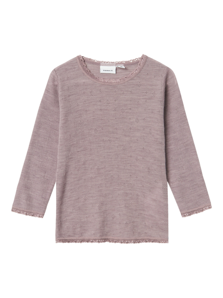 Name It Wang Wool Needle Top