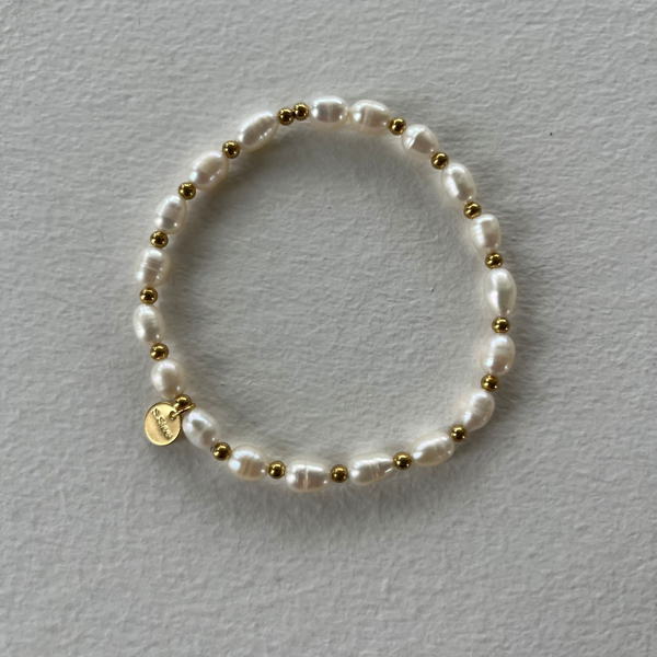 ThreeM Bracelet Pearls Gold