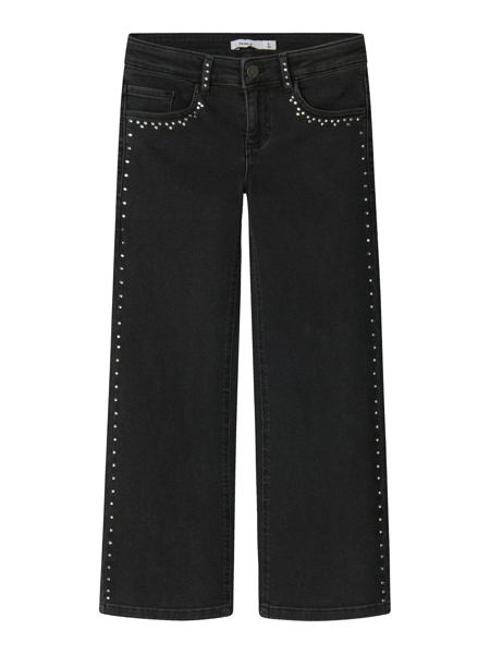 Name It Rose Wide Rhinestone Jeans