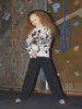 Name It Rose Wide Rhinestone Jeans