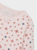 Name It Nightsuit 2p Zip Rosette Flower