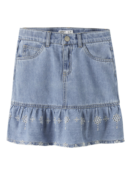 Name It Hallie Denim Anglaise Skirt