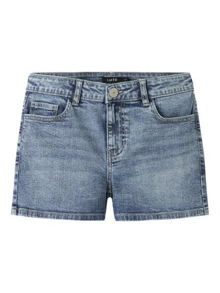 LMTD Bli Denim LW Flap Shorts