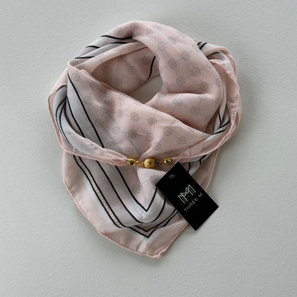 Three M Scarves Magnet