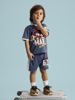 Name It Anri Spider Long Poly Shorts