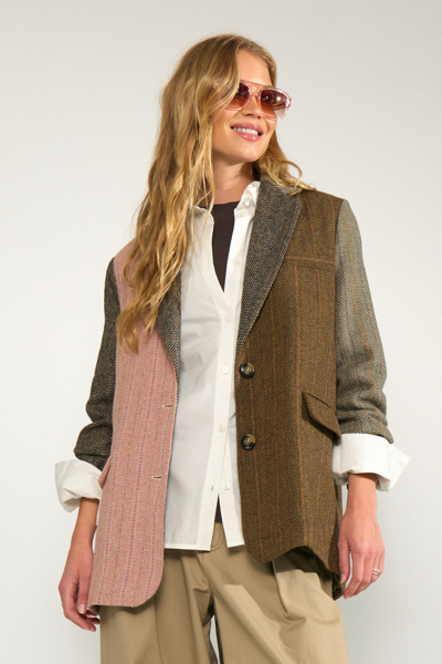 Nümph Avey Herringbone Blazer