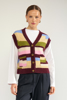 Nümph Riette Pixel Stripe Vest