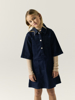Name It Ember 2/4 Denim Glitter Dress