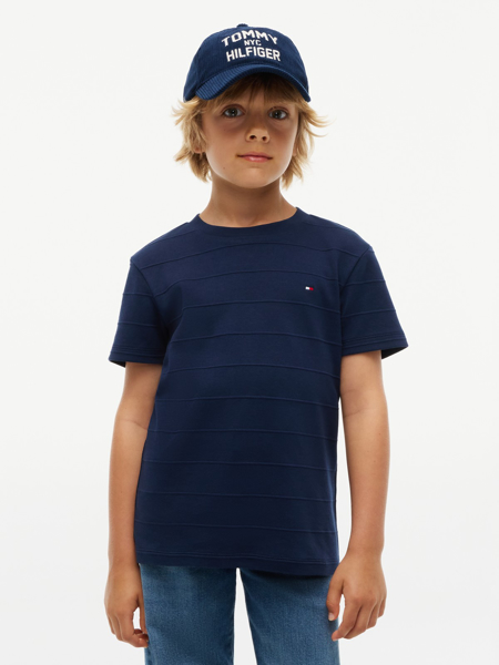 Tommy Hilfiger Textured Flag Tee