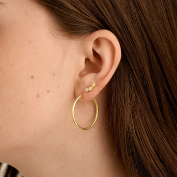 Pure By Nat Ellie  Medium Hoop
