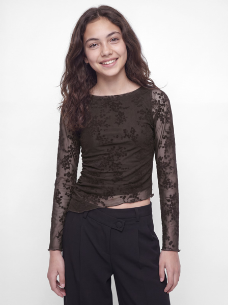 JJXX Jana Flock Assy Top