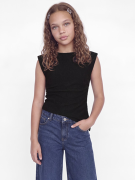 JJXX Vinnie Cat Structure Top